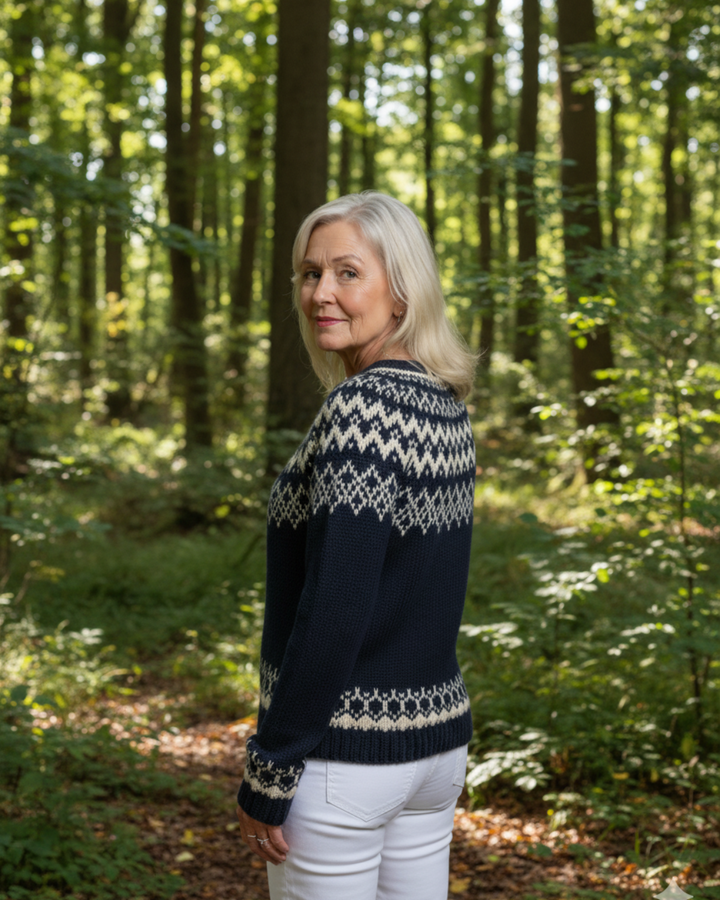 Hadley | Vintage pleteni kardigan