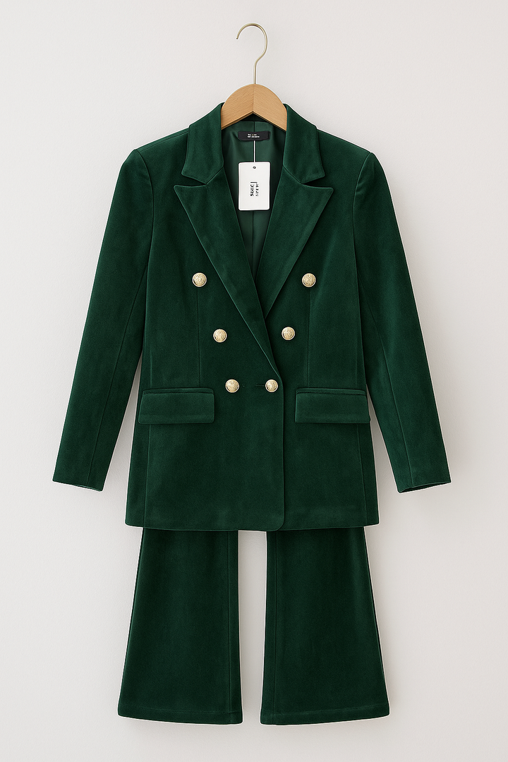 Dimitra – Baršunasti Dvoredni Sako Set