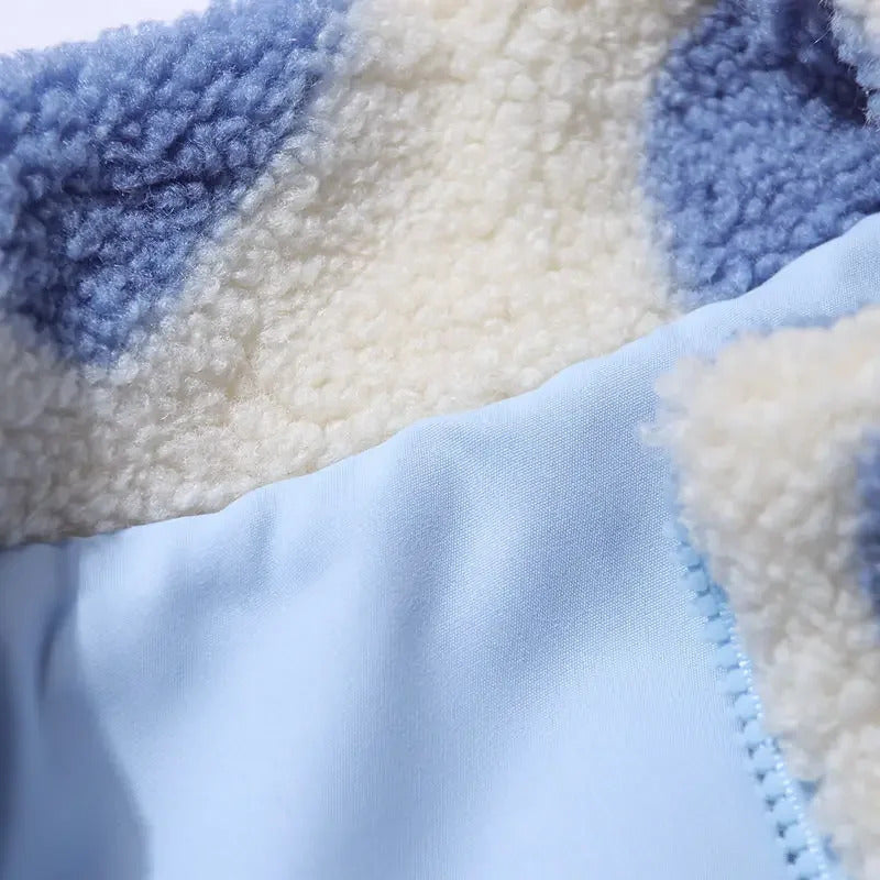 Elsie | Reverzibilna jakna s uzorkom srca