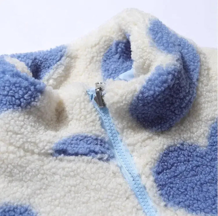 Elsie | Reverzibilna jakna s uzorkom srca