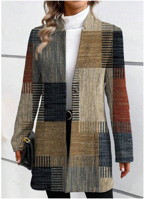 Jill | Elegantni sako s uzorkom