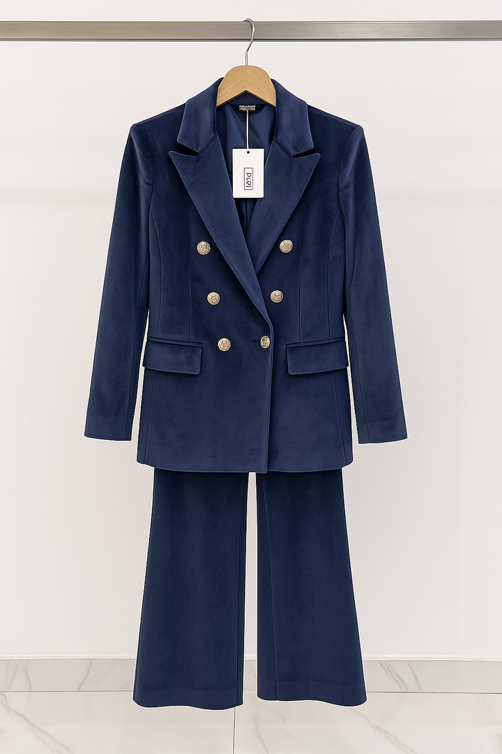 Dimitra – Baršunasti Dvoredni Sako Set