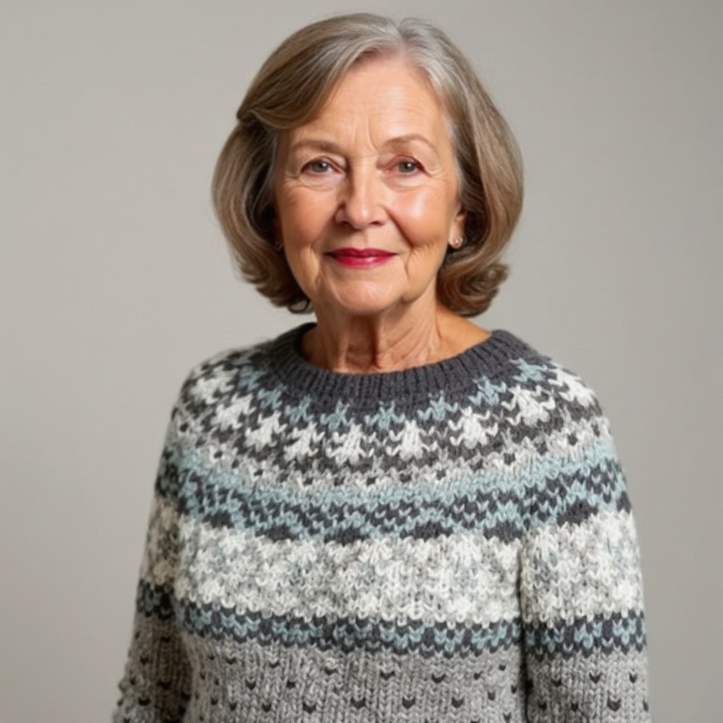 Amelia | Ručno izrađeni vintage islandski džemper